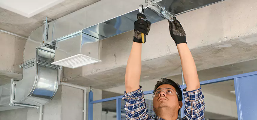 Commercial New Construction Duct Installation in Lauderhill, FL